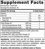Ultimate Omega 1280 mg - 60 κάψουλες πηκτής