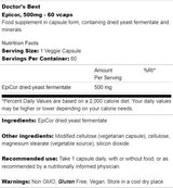 Epicor 500 mg | Υψηλές ανοσογόνους μεταβολίτη - 60 κάψουλες
