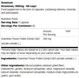Graminex 500mg | Εκχύλισμα γύρης λουλουδιών 60 κάψουλες