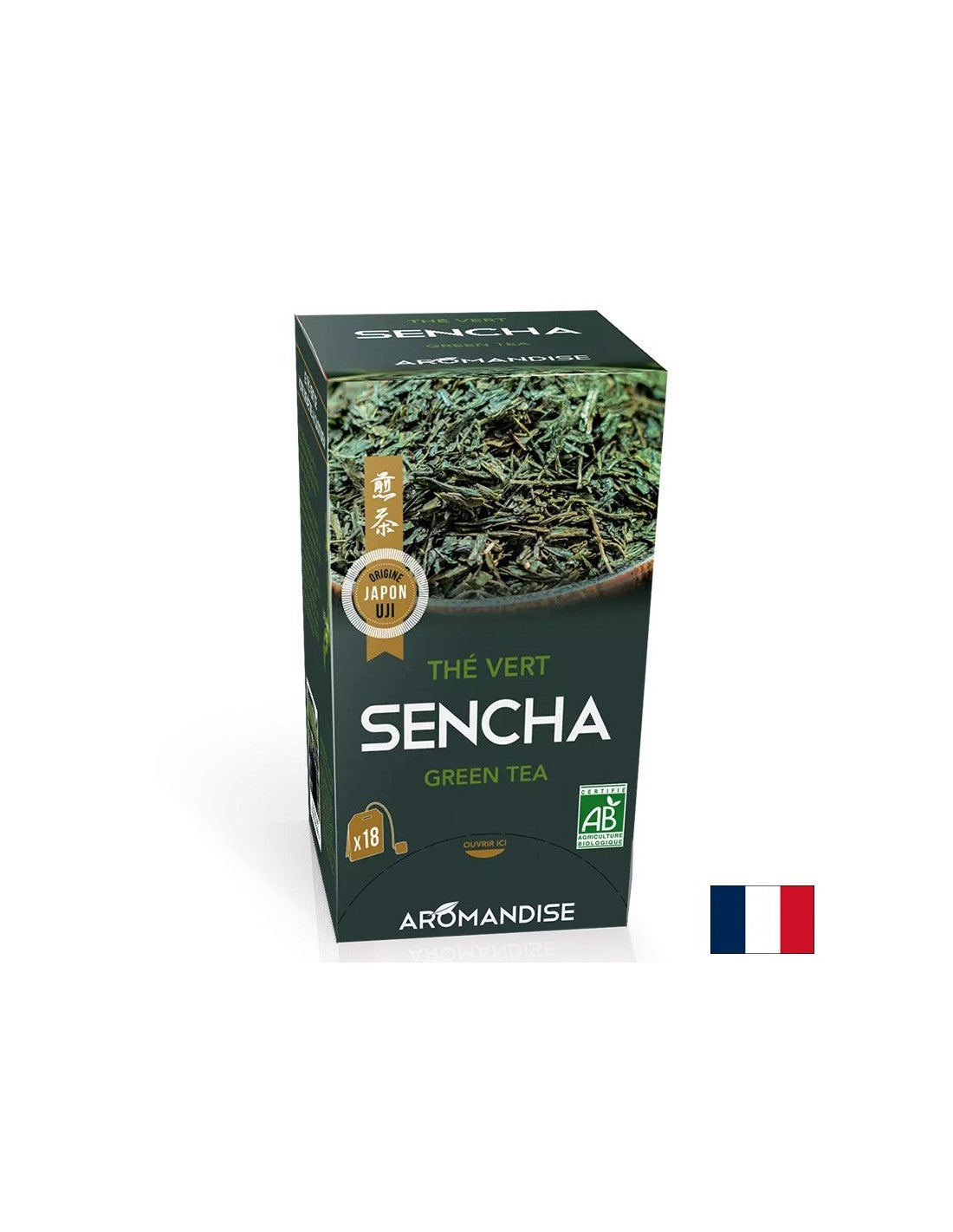 Πράσινο τσάι Sencha, 18 σακουλάκια φίλτρου
