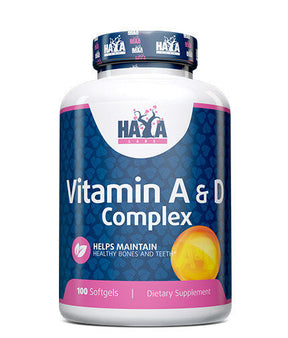 Vitamin A & D Complex / 100 Soft - Nutra Best Europe