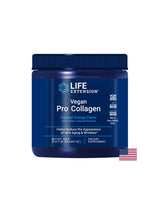 Μαλλιά και δέρμα - Vegan Pro Collagen, 189 g σκόνη, με άρωμα πορτοκαλιού