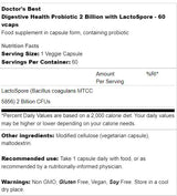 Pubiotic Health Probiotic | 2 δισεκατομμύρια με Lactospore - 60 κάψουλες