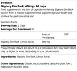 Slippery Elm Bark 400 mg 60 κάψουλες