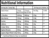 DNFM | Mega Stim Pre -Workout - 320 γραμμάρια