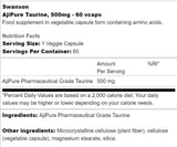Ajipure Taurine 500 mg 60 κάψουλες