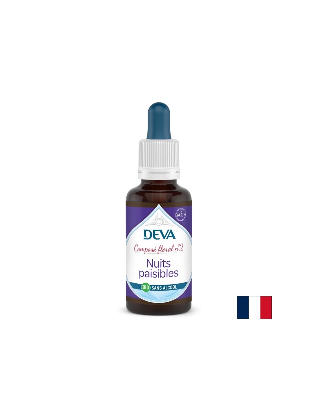 Peaceful Nights, Floral Essences, Bach Flower Drops No. 2 (χωρίς αλκοόλ), 30 ml