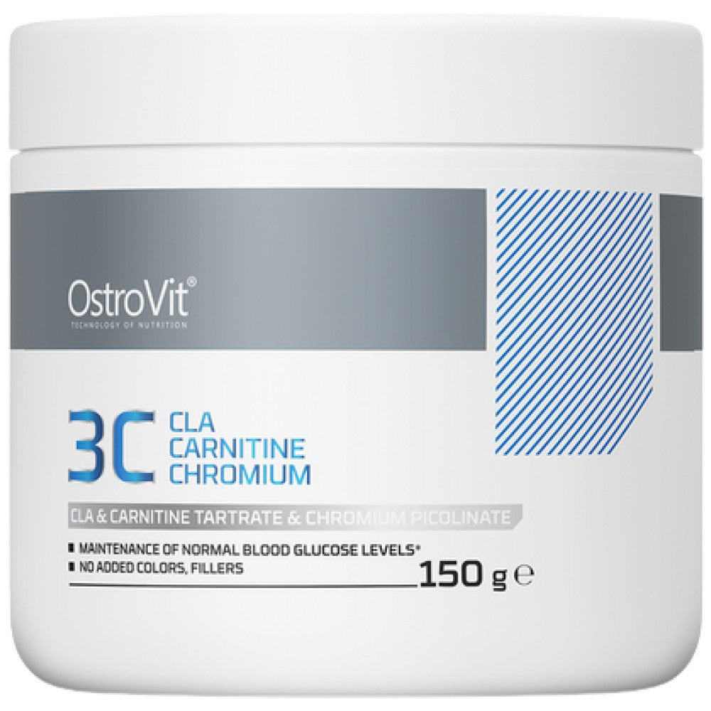 3C | CLA + Carnitine + Chromium 150 γραμμάρια