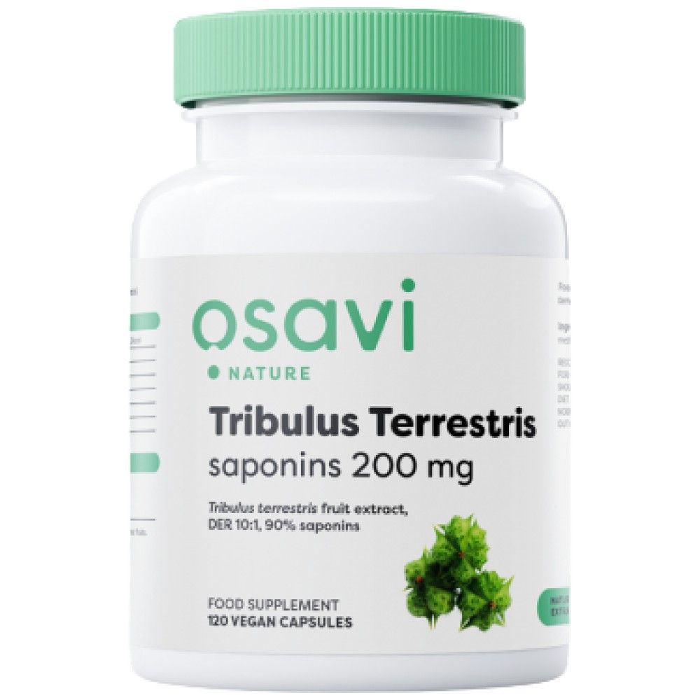 Tribulus terrestris 90% | 200 mg saponins - 90 κάψουλες