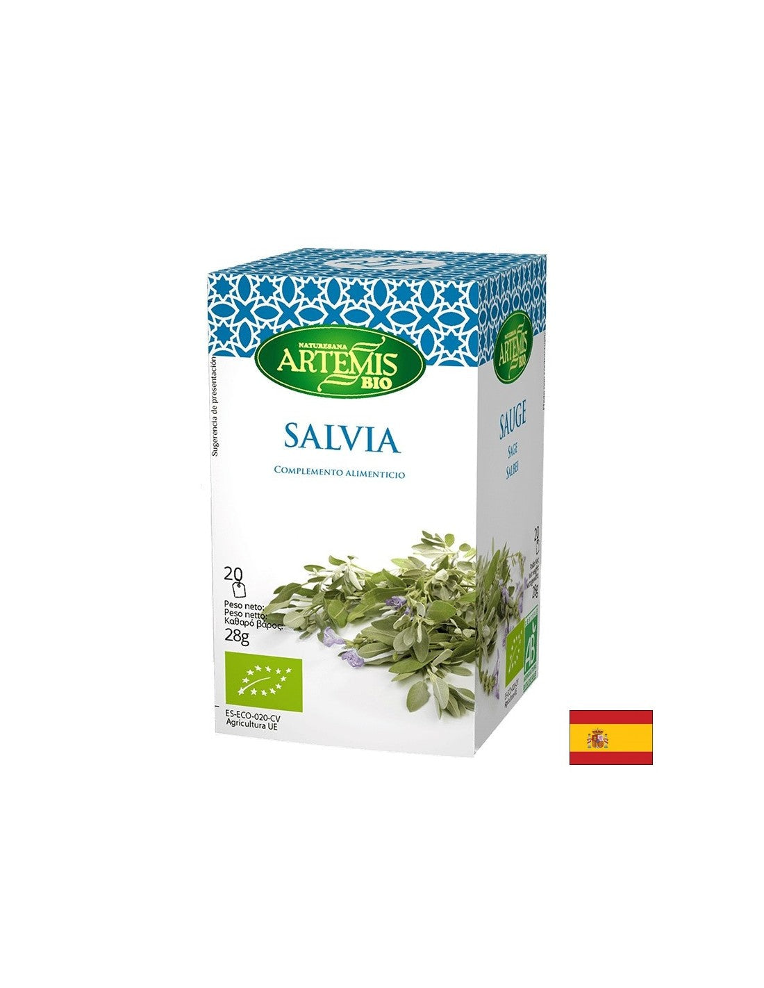 Sage - Salvia, 20 τσάντες φίλτρου