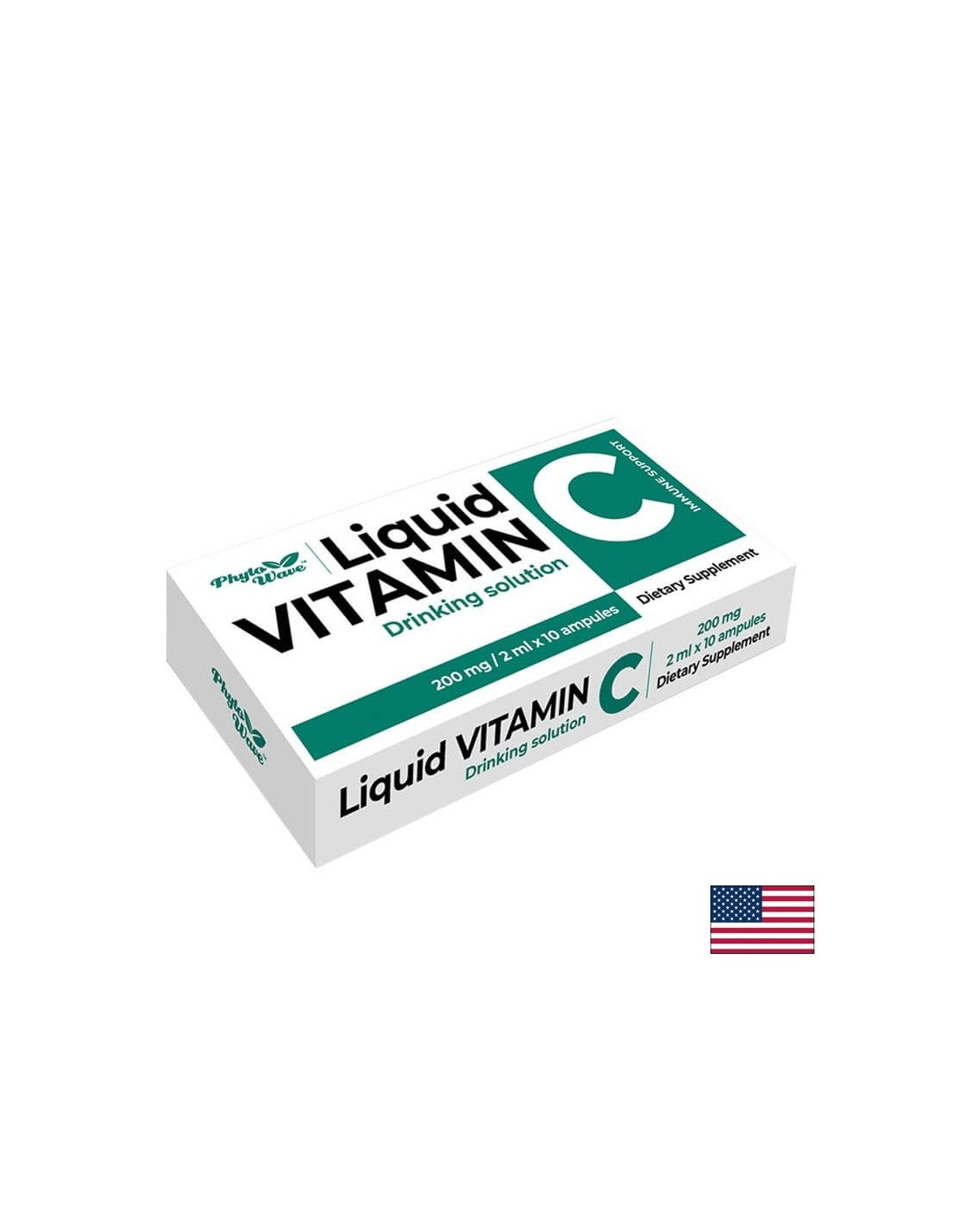 Βιταμίνη C 200 mg - 2 ml, λύση x 10 αμπούλα/κουτί