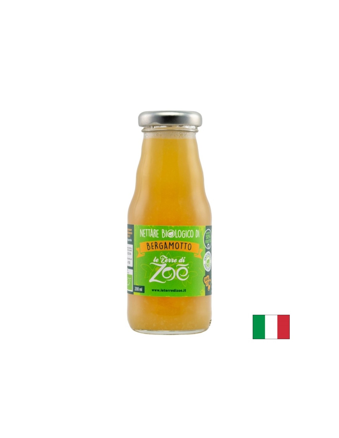 Βιολογικό νέκταρ περγαμόντο, 200 ml