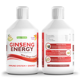 Ginseng 2000 mg - με εκχύλισμα τζίντζερ - 500 ml