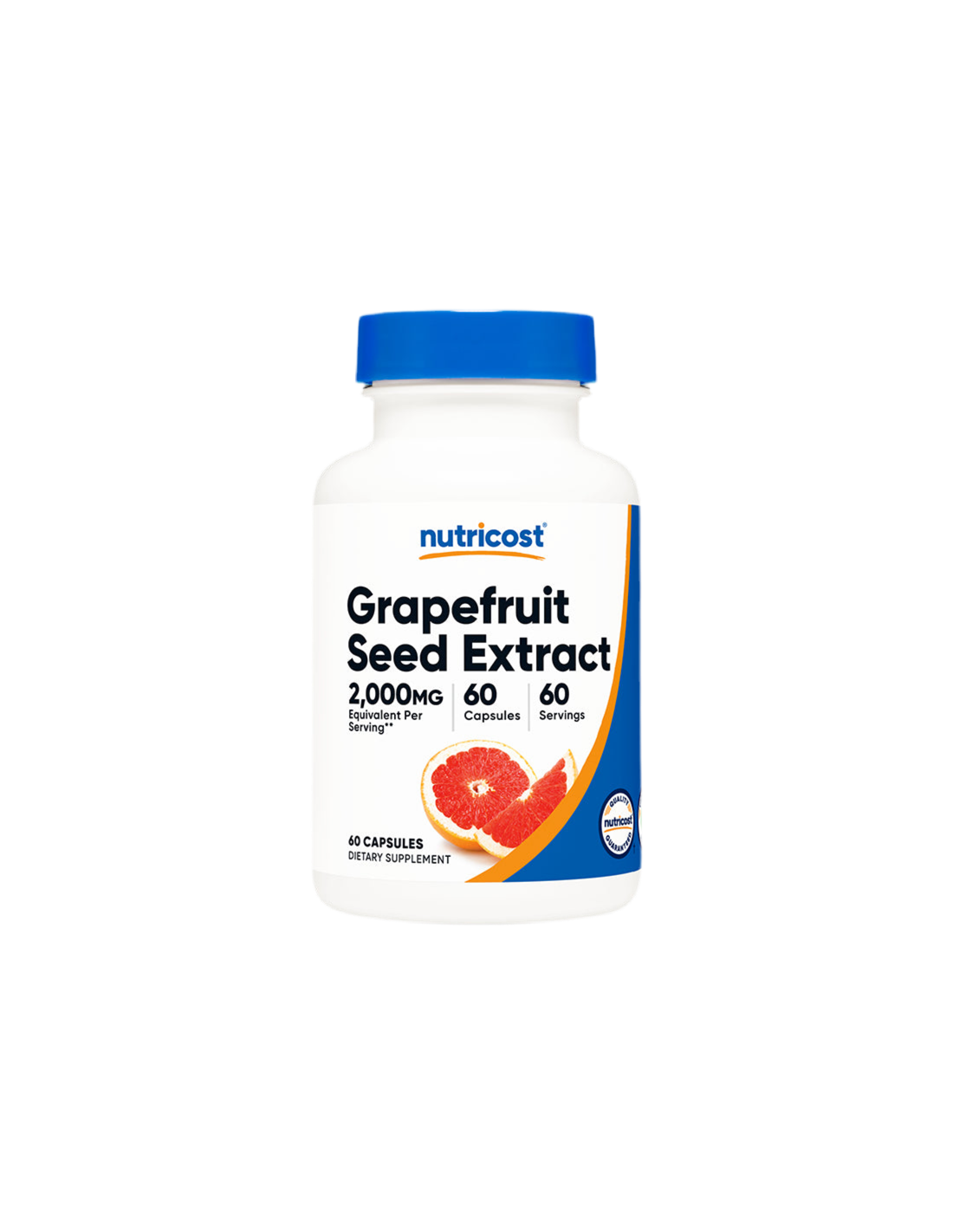 Ανοσία - Εκχύλισμα σπόρων γκρέιπφρουτ, 2000 mg/ 60 κάψουλες <tc>Nutricost</tc>