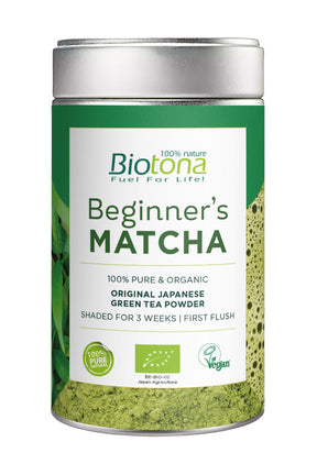 Biotona organic matcha tea 80 g (Japan) - Nutra Best Europe