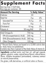 Λάδι από ήπαρ Arctic Cod 750 mg - 180 κάψουλες πηκτής