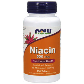 Niacin 500 mg - 100 Tablets - Nutra Best Europe