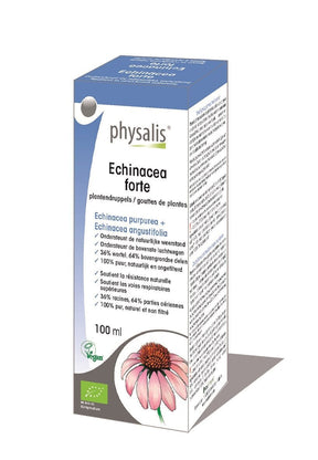 Echinacea Forte drops Bio (herbal tincture) - PHYSALIS - Nutra Best Europe
