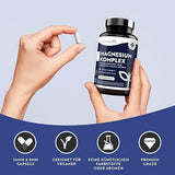Magnesium Complex – 240 κάψουλες με υψηλή συγκέντρωση – Vegan – Nutravita