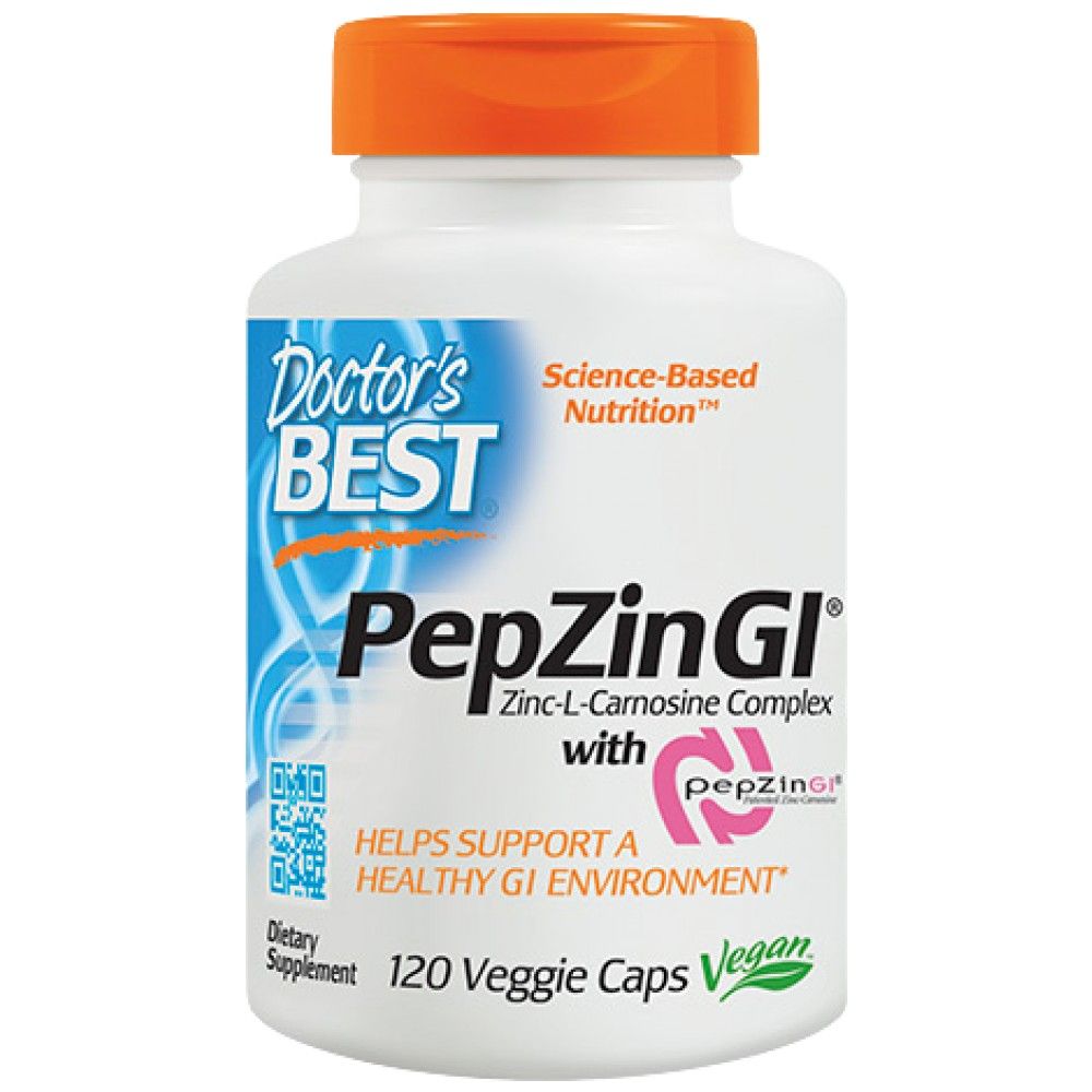 Pepzingi® | Σύμπλεγμα καρνοσίνης ψευδαργύρου - 120 κάψουλες