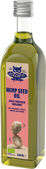 Eco Hemp Seed Oil 250ml. /100% φυσικό, οργανικό και οργανικό/