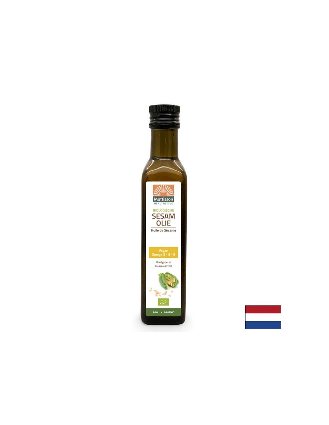 Σουσάμινο πετρέλαιο (ψυχρό πιεσμένο) Bio, 250 ml