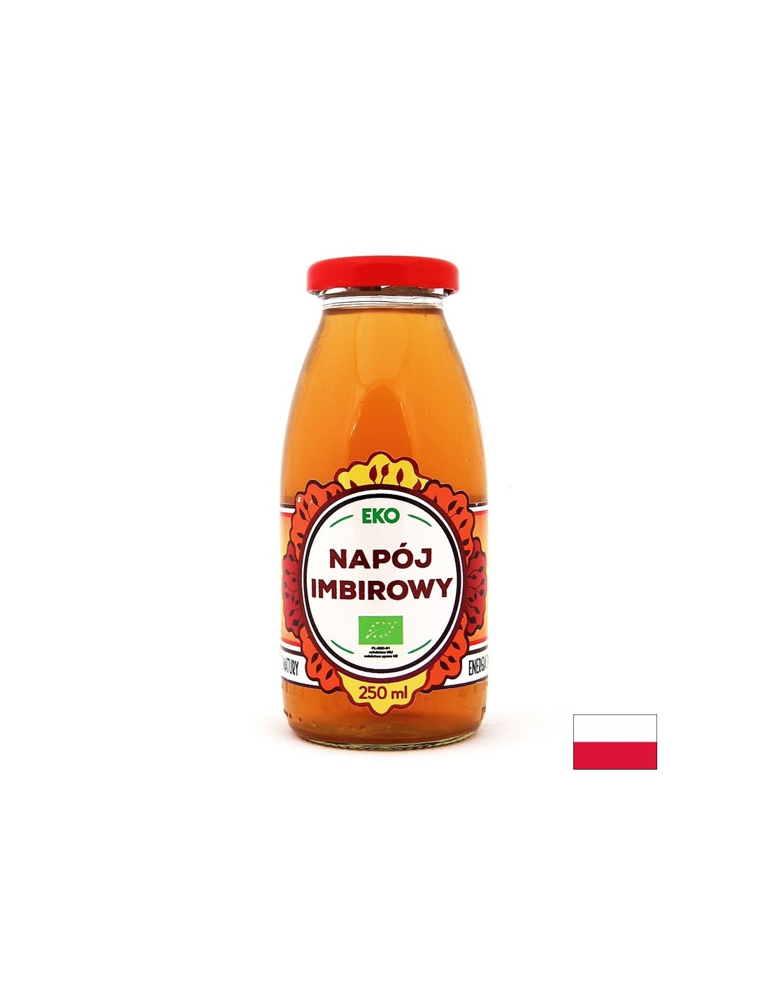 Βιολογικό ρόφημα τζίντζερ, 250 ml <tc>Dary Natury</tc>