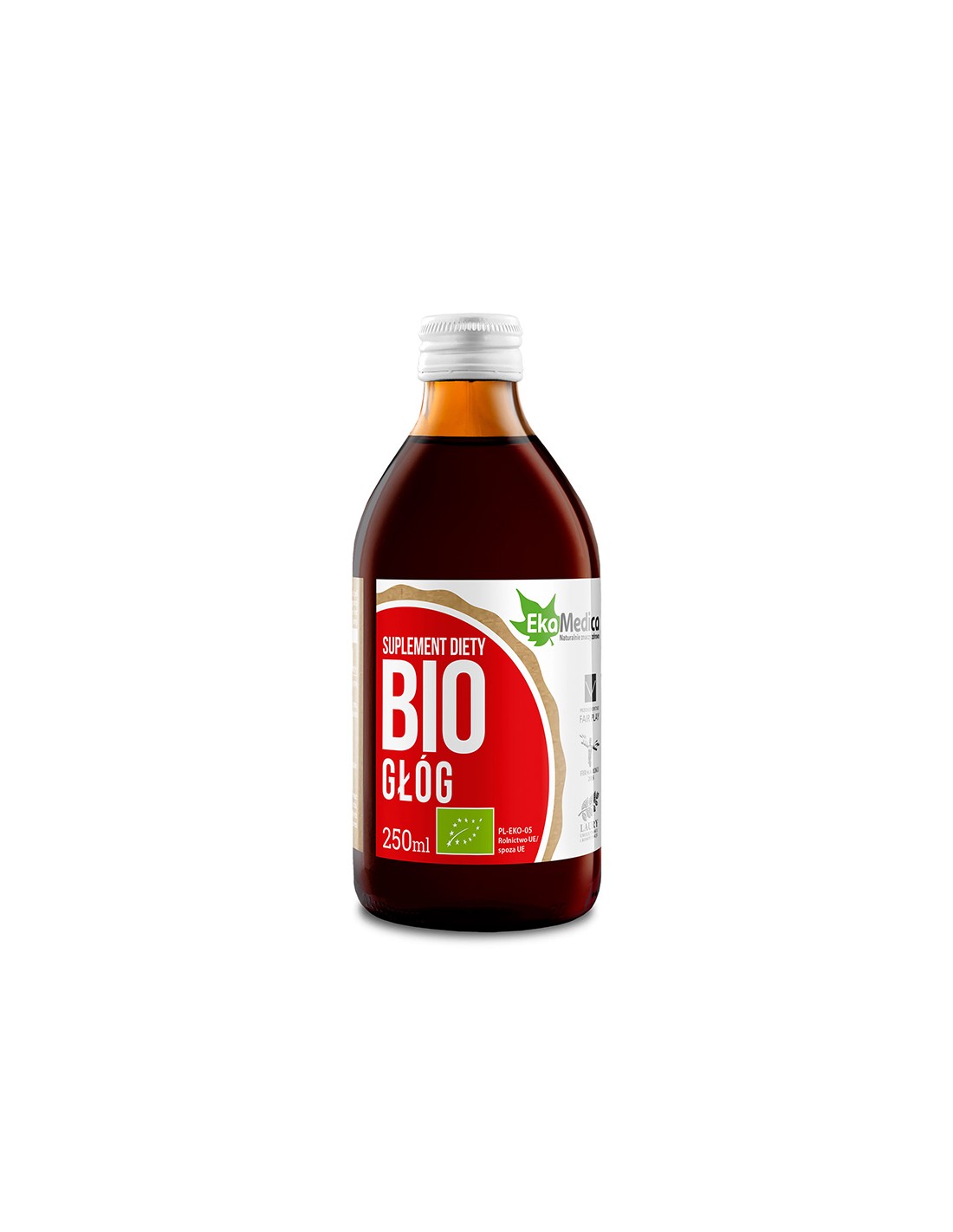 Καρδιά και νευρικό σύστημα - Hawthorn Bio, σιρόπι 250 ml Ekamedica