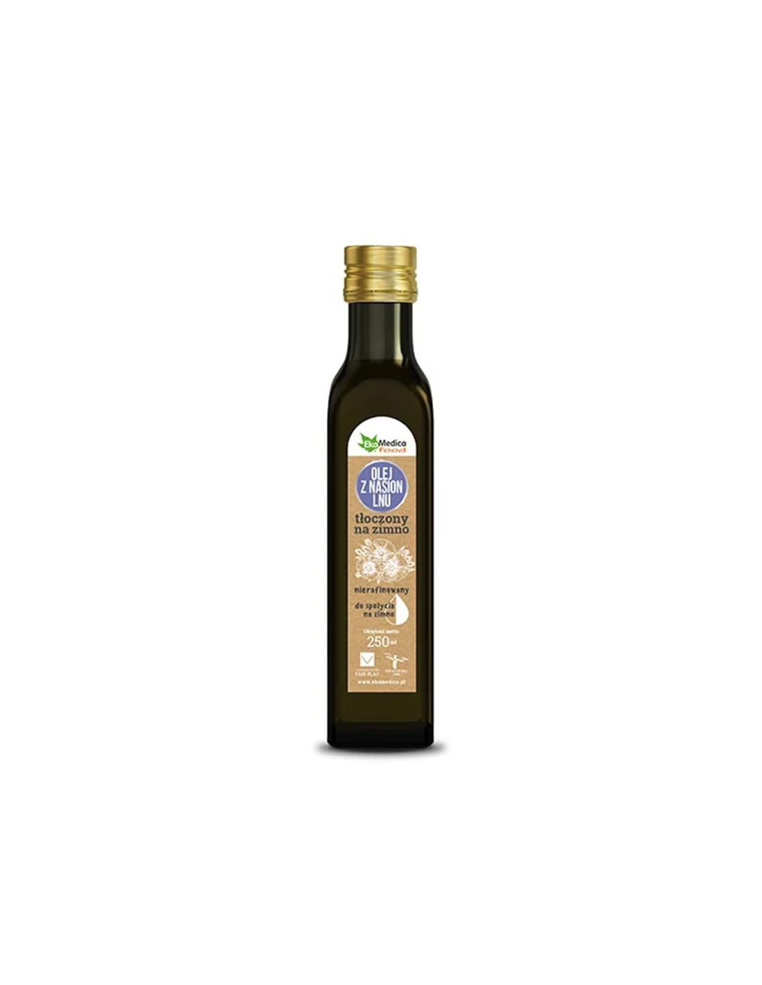 Κρύο πιεσμένο λινάδι + βιταμίνη Ε, 250 mL