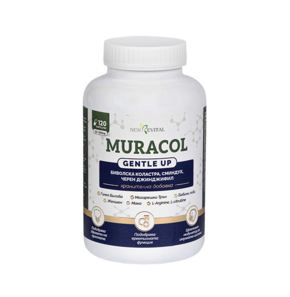 <tc>Muracol</tc> Gentle Up 120 κάψουλες (Προστάτης και Στυτική Λειτουργία)