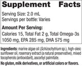 DHA του μωρού | 1050mg ωμέγα -3 χορτοφάγος - 30 mL