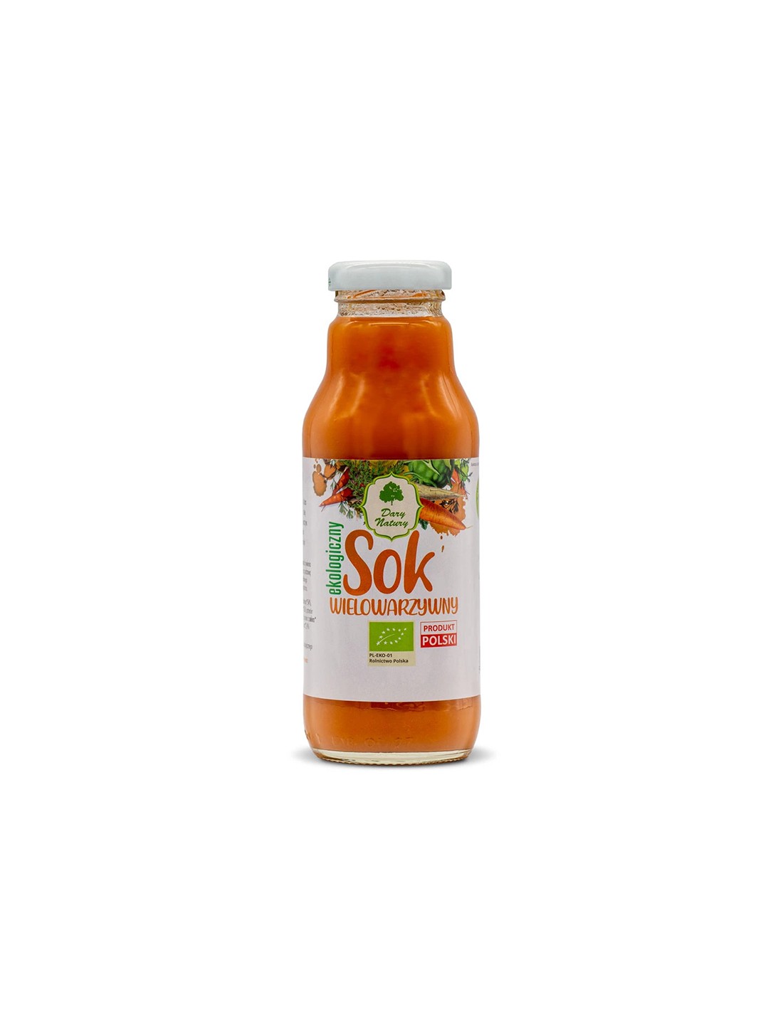 Φυσικός χυμός πολυλαχανικών Bio, 270 ml <tc>Dary Natury</tc>