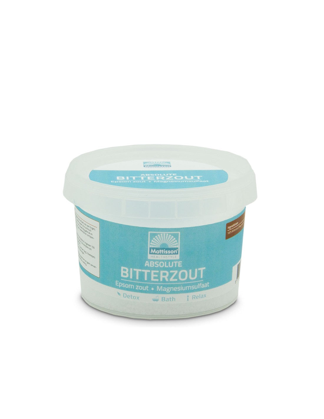 Άλας Epsom (θειικό μαγνήσιο), 275 g <tc>Mattisson Healthstyle</tc>