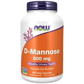 D-Mannose 500 mg - 240 capsules - Nutra Best Europe