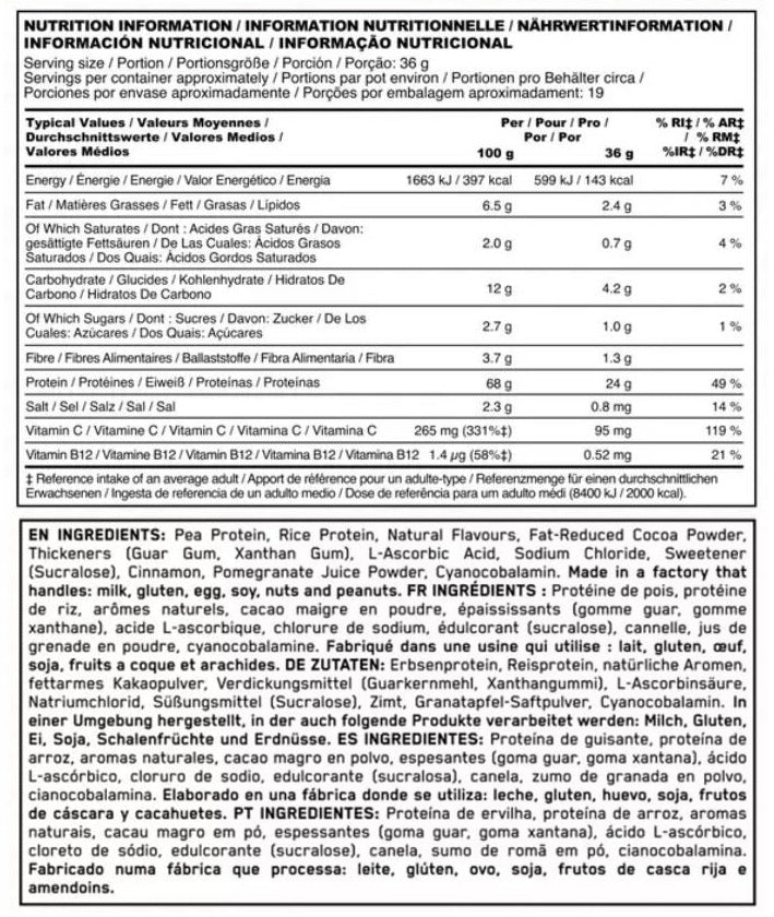 100% φυτικό χρυσό πρότυπο - 0.684 kg