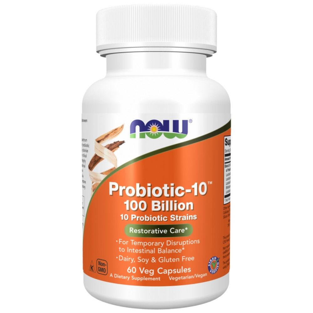 Probiotic -10 100 δισεκατομμύρια - 60 κάψουλες