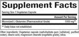 L-γλουταμίνη 1000 mg | Μικροποιημένες - 90 κάψουλες