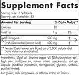 Φύκια DHA 500 mg - 60 κάψουλες γέλης