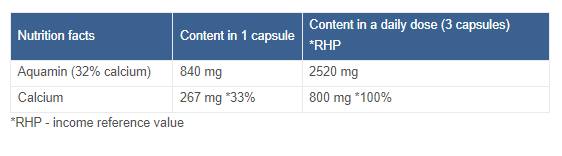 Χημείο ασβεστίου | Με Aquamin® Seaweed Calcium - 120 κάψουλες
