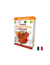 Διαιτητικά fusilli χωρίς γλουτένη – 3 λεπτά χρόνος μαγειρέματος (Από αλεύρι konjac και φακές κοραλλιών), 200 γρ.