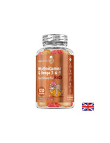 Multivitamins + Omega 3-6-9 (Formula for Children), 120 δισκία πηκτής