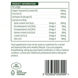 OMEGA 3-6-9 (πλήρης EFA OMEGA 3, 6 + 9) 1200mg 90 Softgels NatureAd