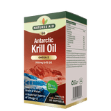 Omega 3 Oil από την Ανταρκτική Krill (Ανταρκτική Κριλ Superba) 500mg 60 Soft Capsules NatuesAid