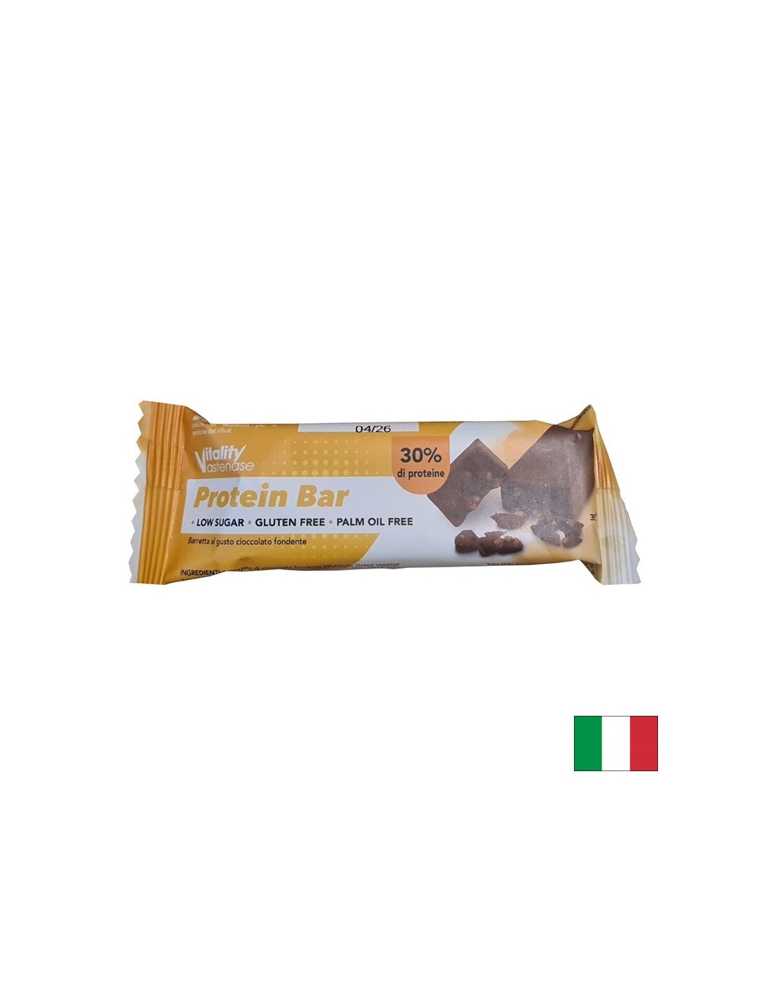 Протеиново барче (30% πρωτεΐνη) со тъмен шоколад Vitality®, 55 g