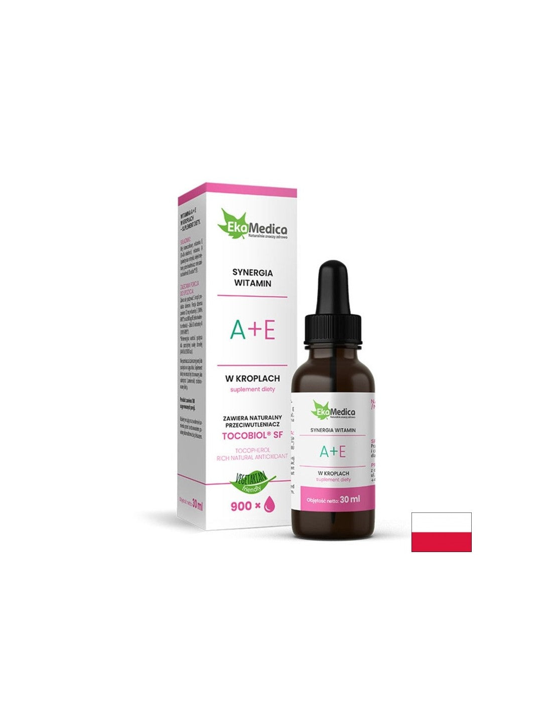 Όραμα - Βιταμίνες a+e, πέφτει 30 ml ekamedica