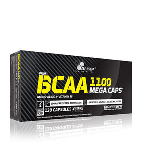 OLIMP BCAA Mega Caps 1100mg. 120 Caps. - Nutra Best Europe
