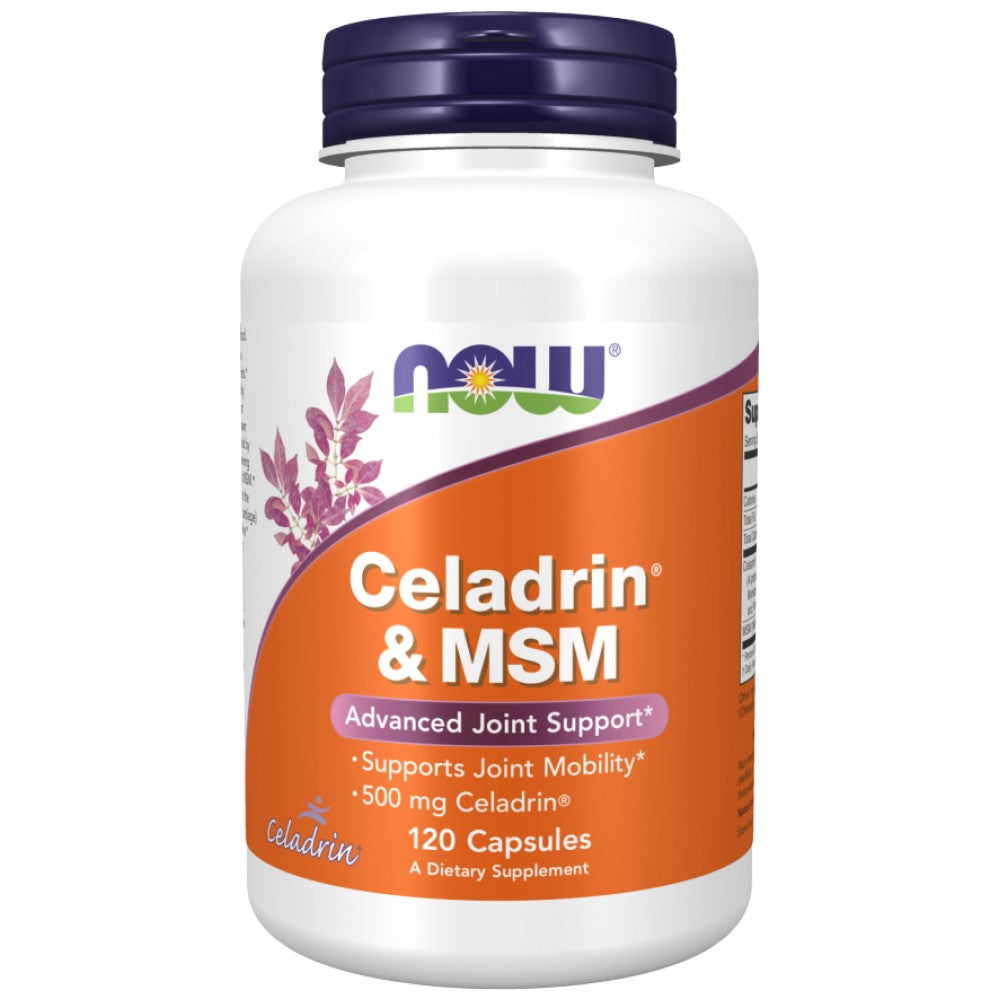 Celadrin & MSM 500 mg - 120 κάψουλες