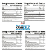 Cryo Cell BCAA 8: 1: 1/30 μερίδες - 0,486 kg