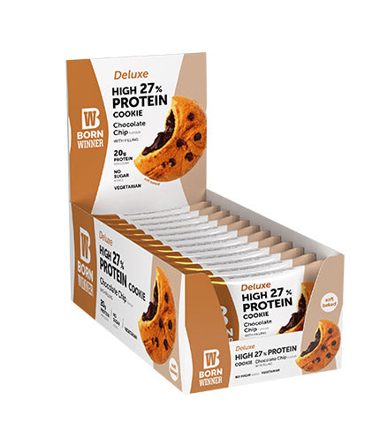 Deluxe 27% Cookie υψηλής πρωτεΐνης - 12 x 75 γραμμάρια