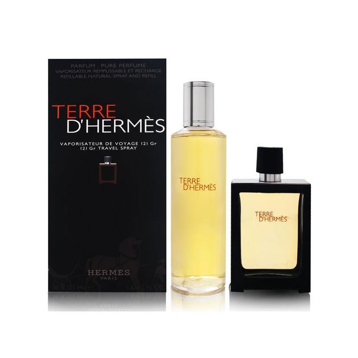 Terre d'ermes eau de perfume σπρέι επαναπλήρωτο 30ml σετ 2 τεμάχια